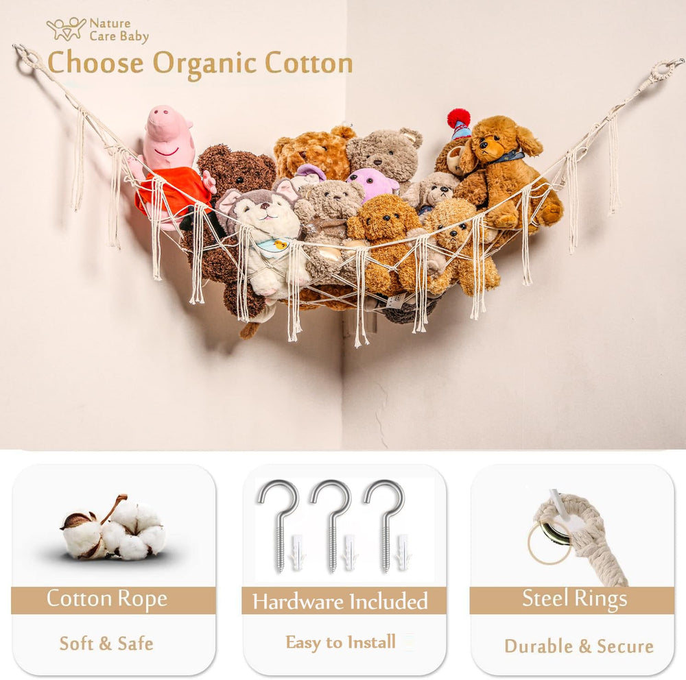 YKBU cotton rope hammock is handmade and durable for everyday play.