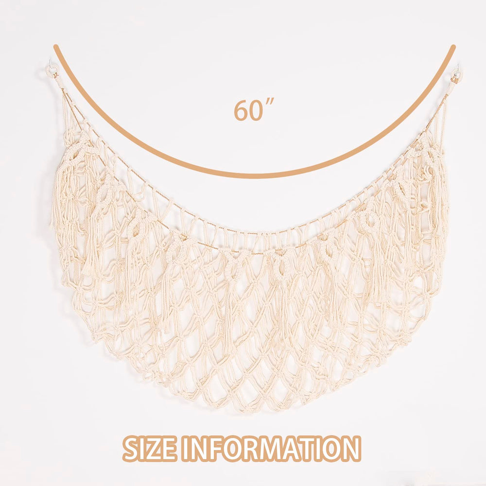 YKBU playroom-organization cream hammock keeps toys tidy and easy to reach