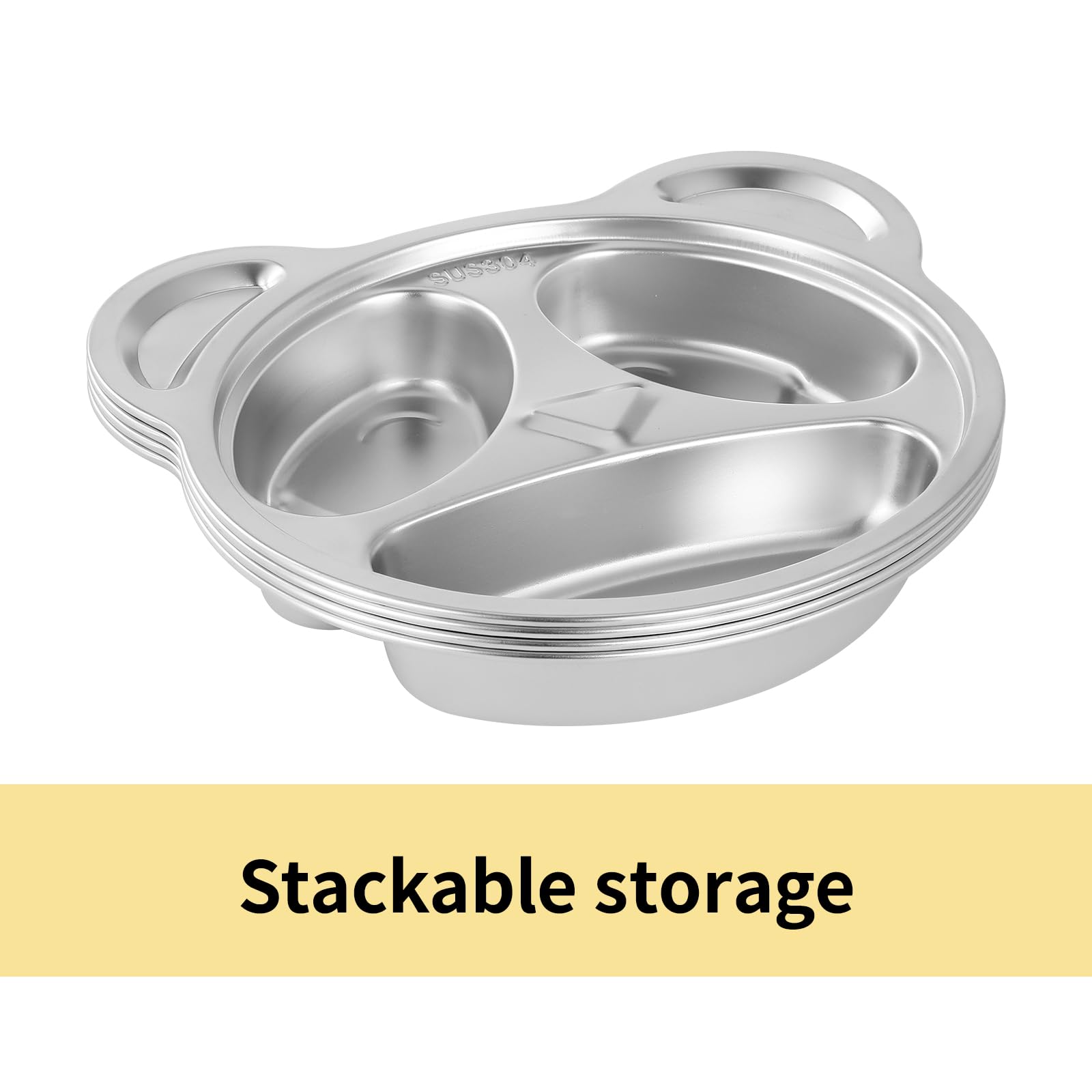 YLARMY picnic and outdoor meals benefit from sturdy stainless steel that resists rough handling.