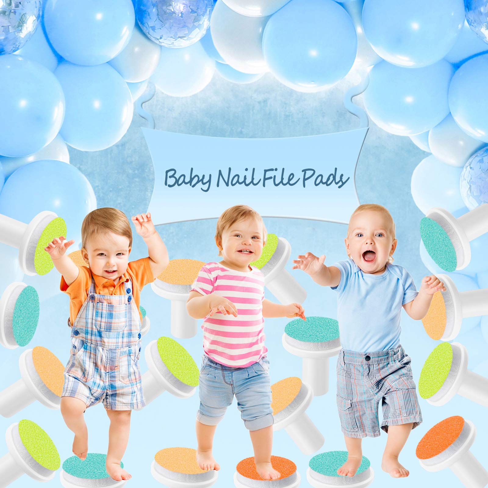 Ylinge baby nail trimmer pads compatibility with standard trimmers