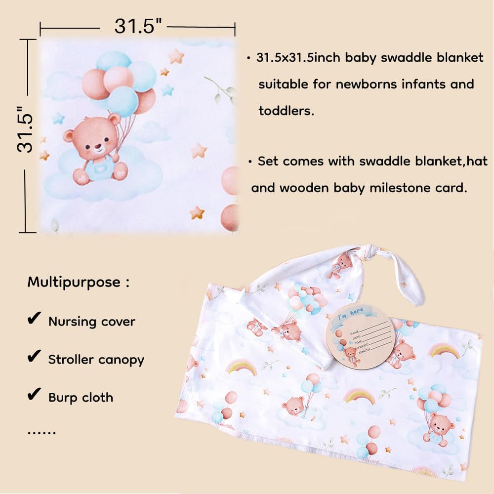 Ylsteed baby headband set with soft elastic, gentle on tiny heads.