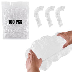 YNSHOUNA potty liners with elastic mouth showing secure fit for quick, mess-free changes.