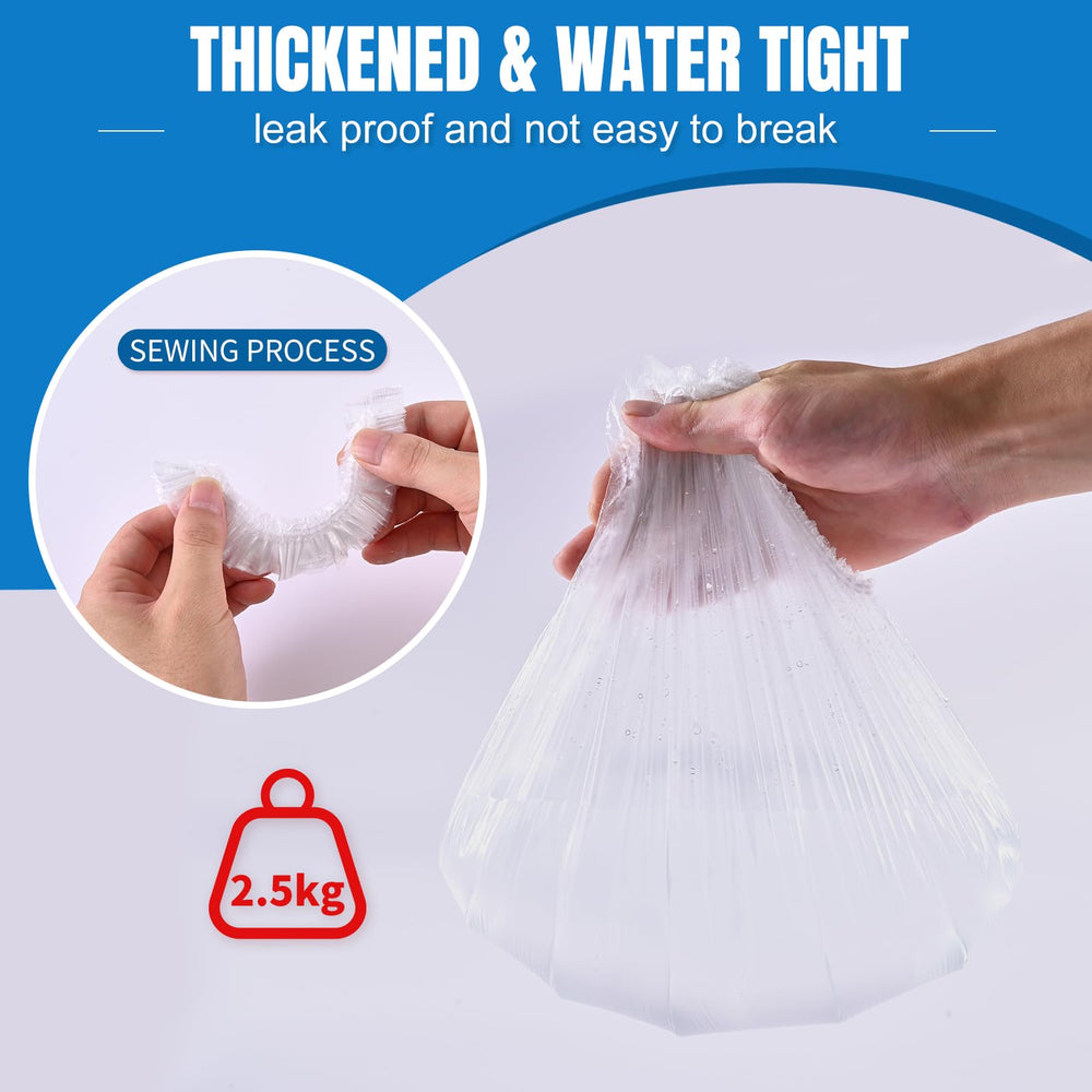 YNSHOUNA potty liners value pack of 100 for home and travel.