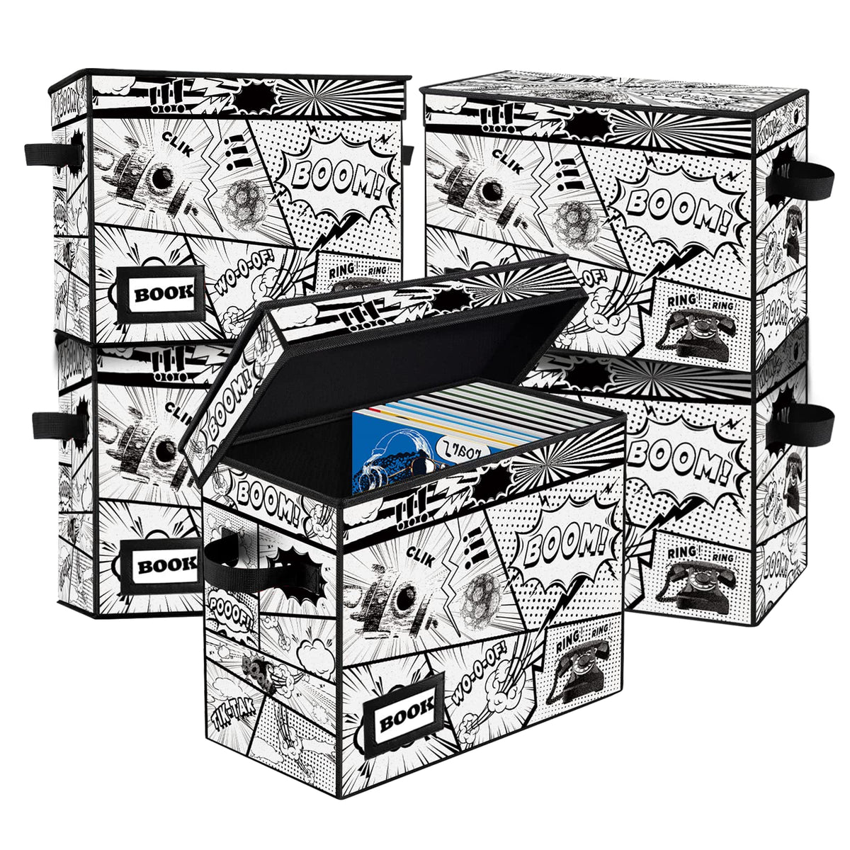 YNSZAS comic box outer view showing heavy-duty storage solution.