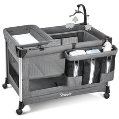 Yobear 4-in-1 bassinet setup for quick assembly