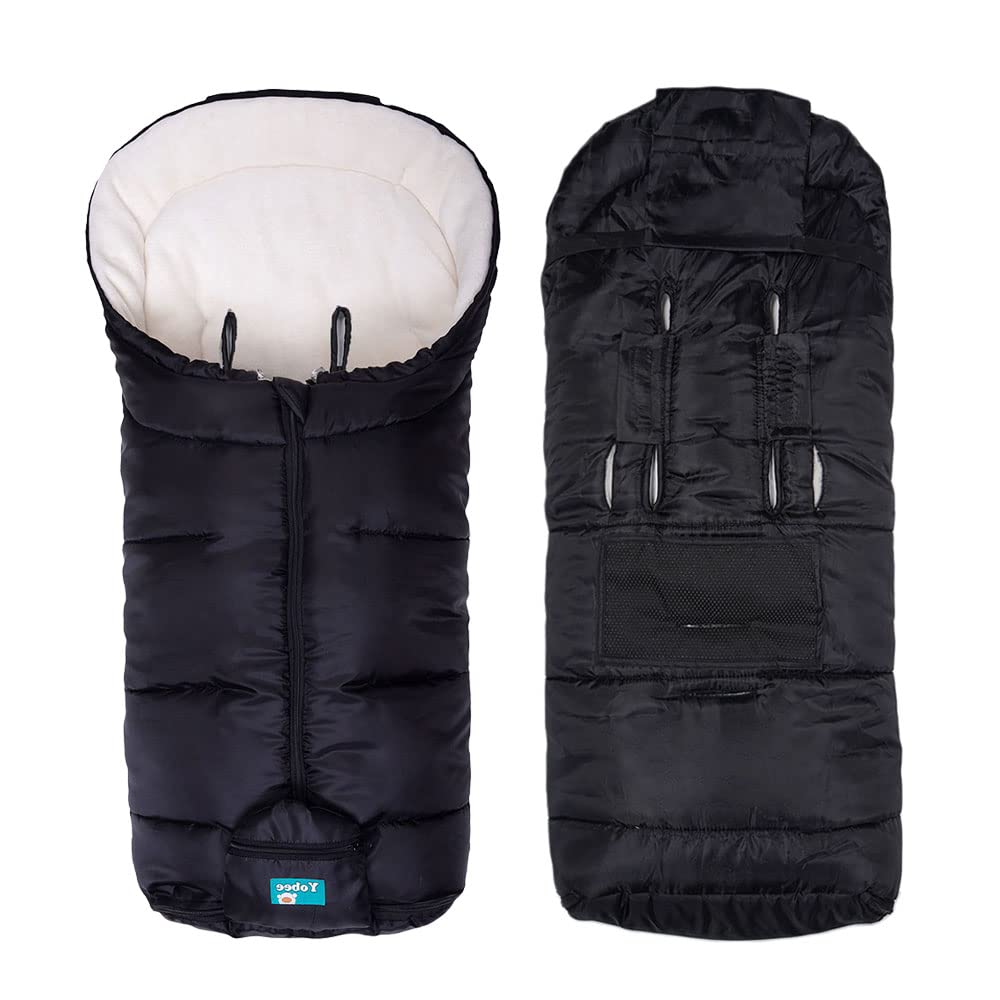 Yobee universal stroller sleeping bag easy in and out design for caregivers.
