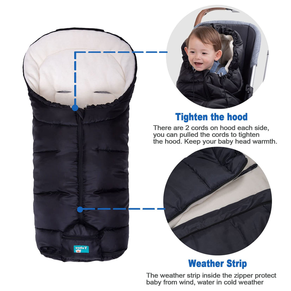 Yobee weatherproof exterior and soft fabric ready for outdoor use