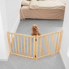 YOCAN 2-panel dog gate open dimensions showcases flexible living space containment
