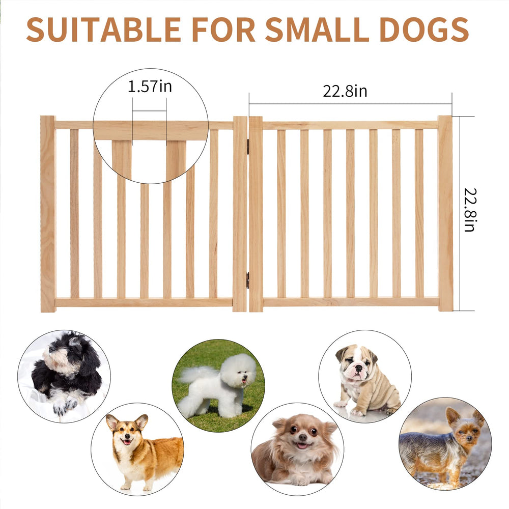YOCAN free-assembly gate comes ready to use for quick pet containment