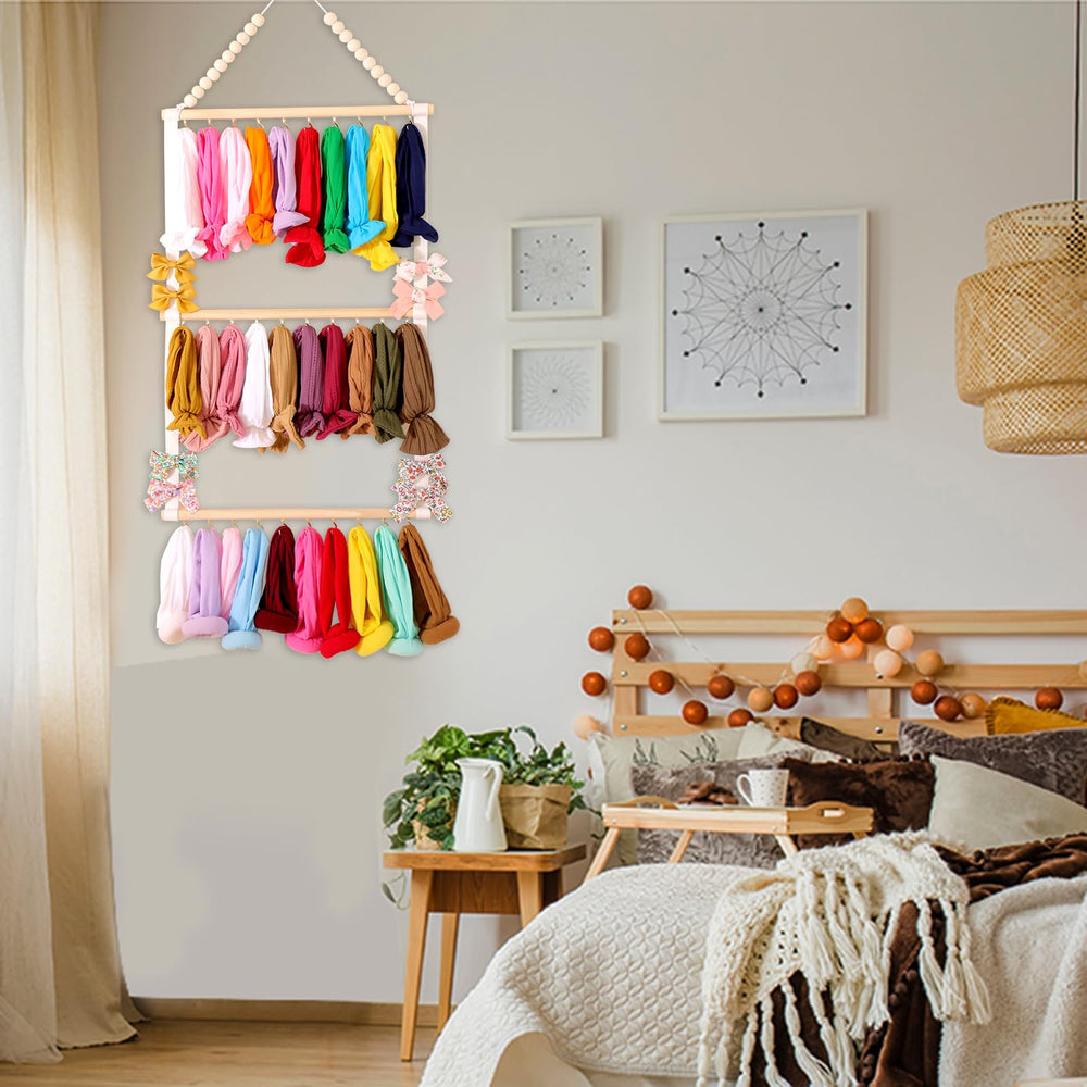 YOcity bedroom decor organizer demonstrates a tidy, charming addition to a toddler's room.