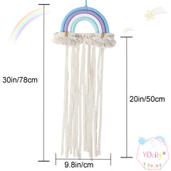 YOcity bow holder blue lace close-up highlights delicate ribbon detail for nursery decor.