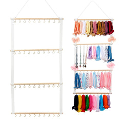 YOcity headband holder wall hanging display keeps kids’ accessories organized
