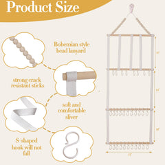 YOcity headband organizer rows showcases bows and bands for easy selection