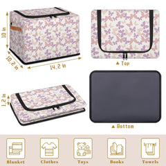 YoCosy stackable design enables neat closets and shelves with space-saving organization.
