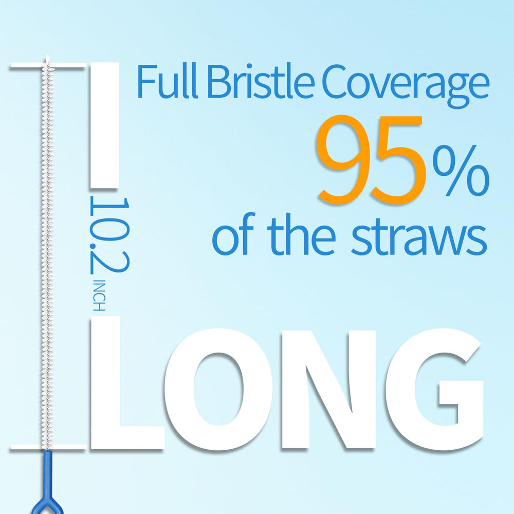Yodamiack cleaner brush offers four sizes to fit different straw diameters.