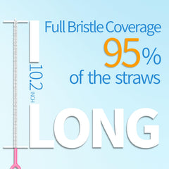 Yodamiack straw cleaner fits different straw sizes for broad compatibility.