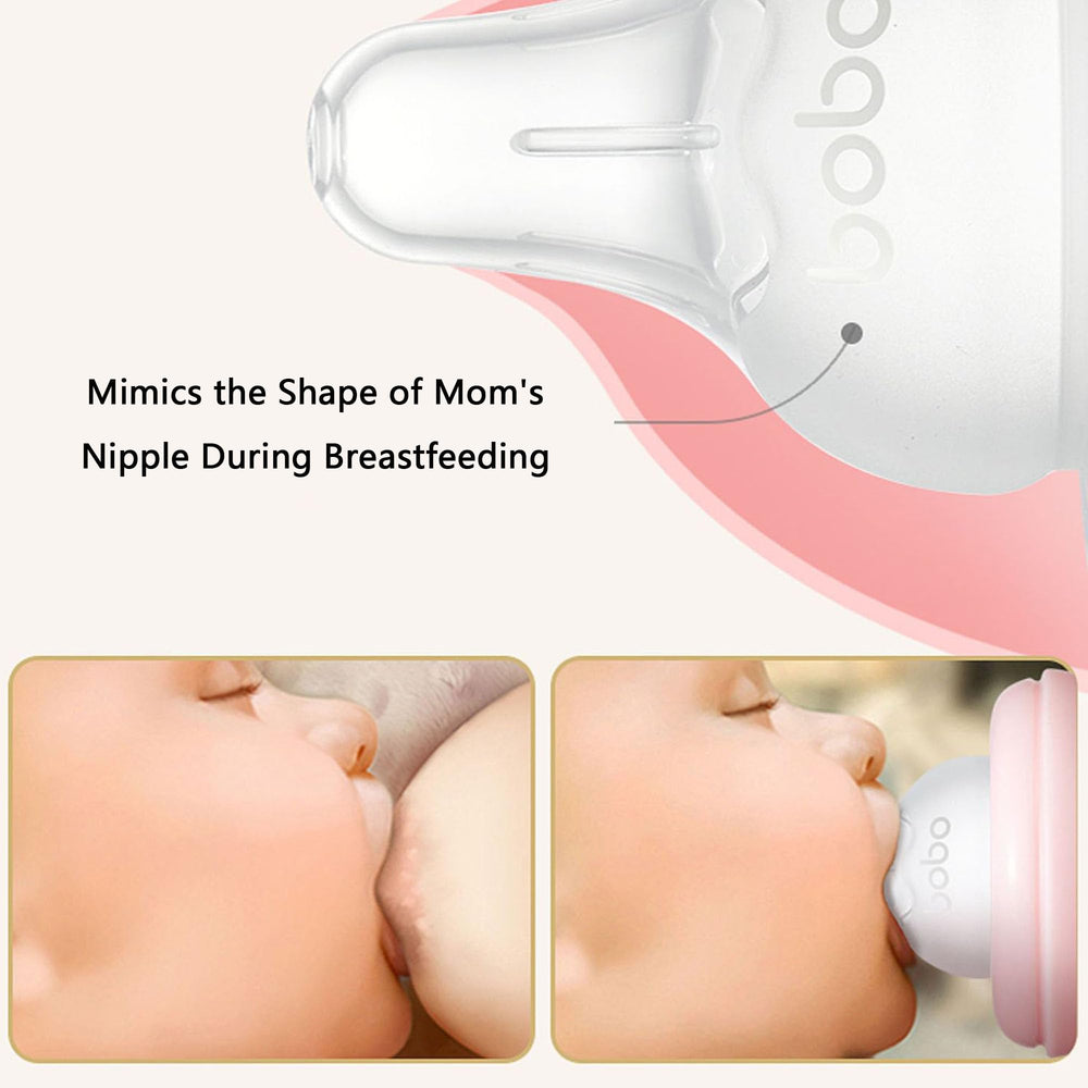 YOHKOH anti-colic valve nipple helps reduce air intake during feeds