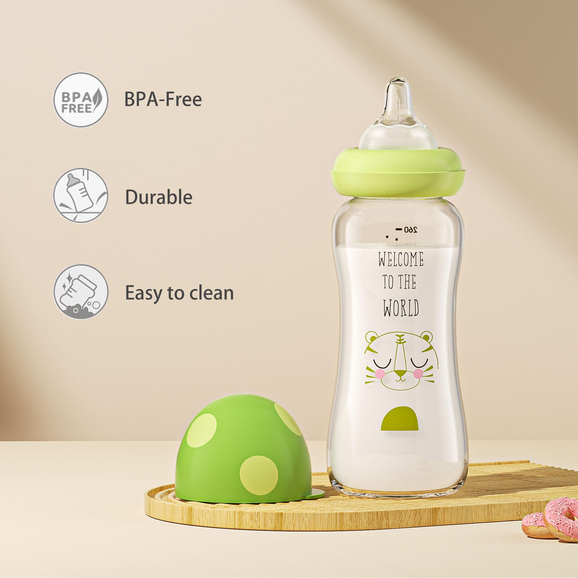 YOHKOH bottle is top-rack dishwasher-safe for quick cleaning.