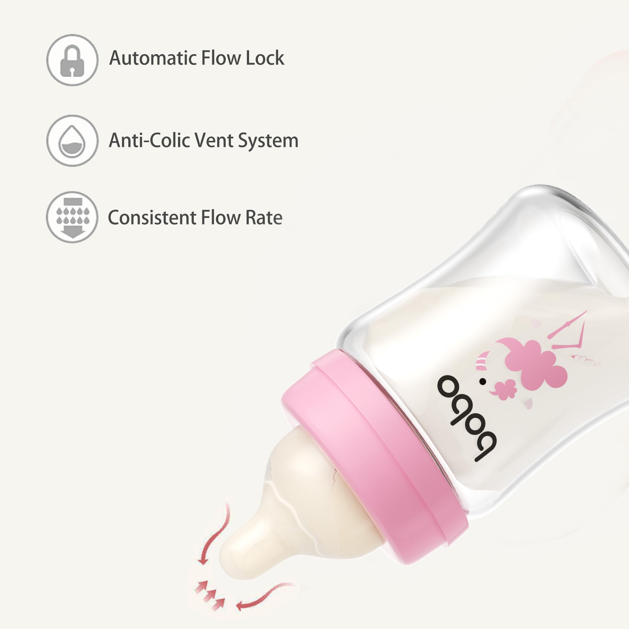 YOHKOH pack of four multicolor bottles offers convenient feeding kit