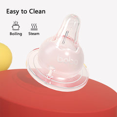 YOHKOH staged-flow nipple adapts to baby’s feeding pace