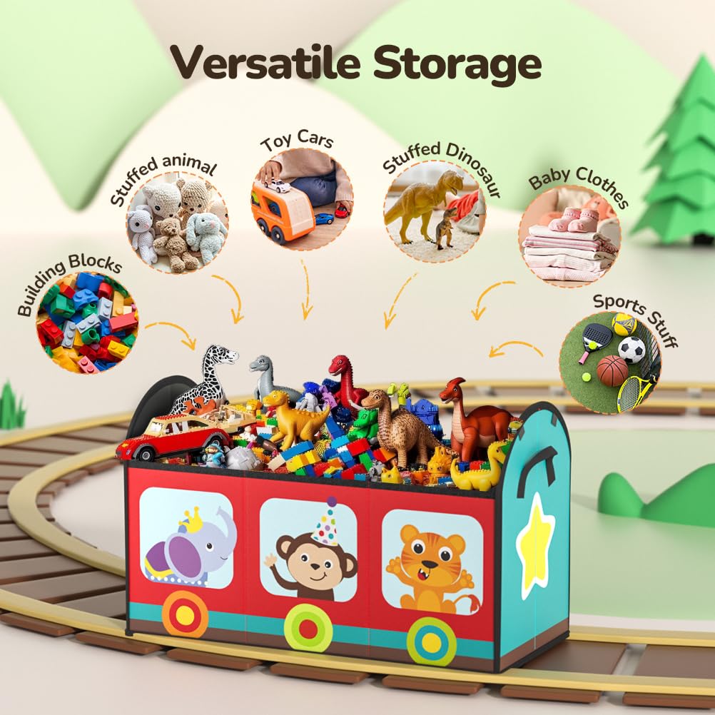 YOHOOLYO playroom storage box supports tidy spaces for imaginative play.