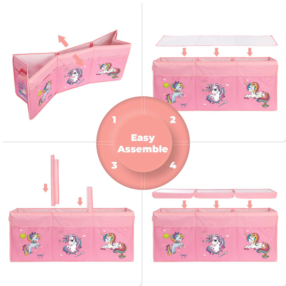 YOHOOLYO removable lids with hook-and-loop closures for quick setup