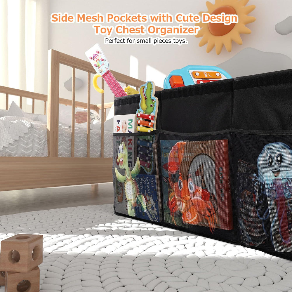 YOHOOLYO adjustable dividers inside customize space for different toys