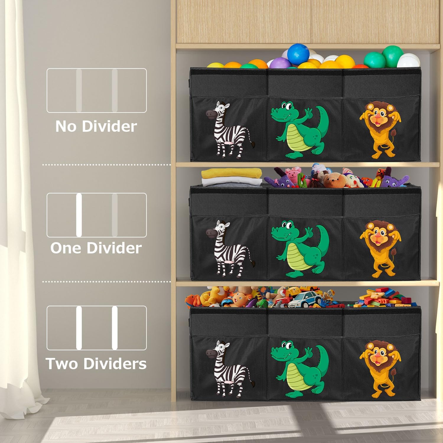 YOHOOLYO toy box in a living room ready for everyday use