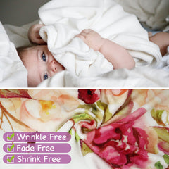 Yokakio milestone blanket measures 40x60 inches for generous photo setups.