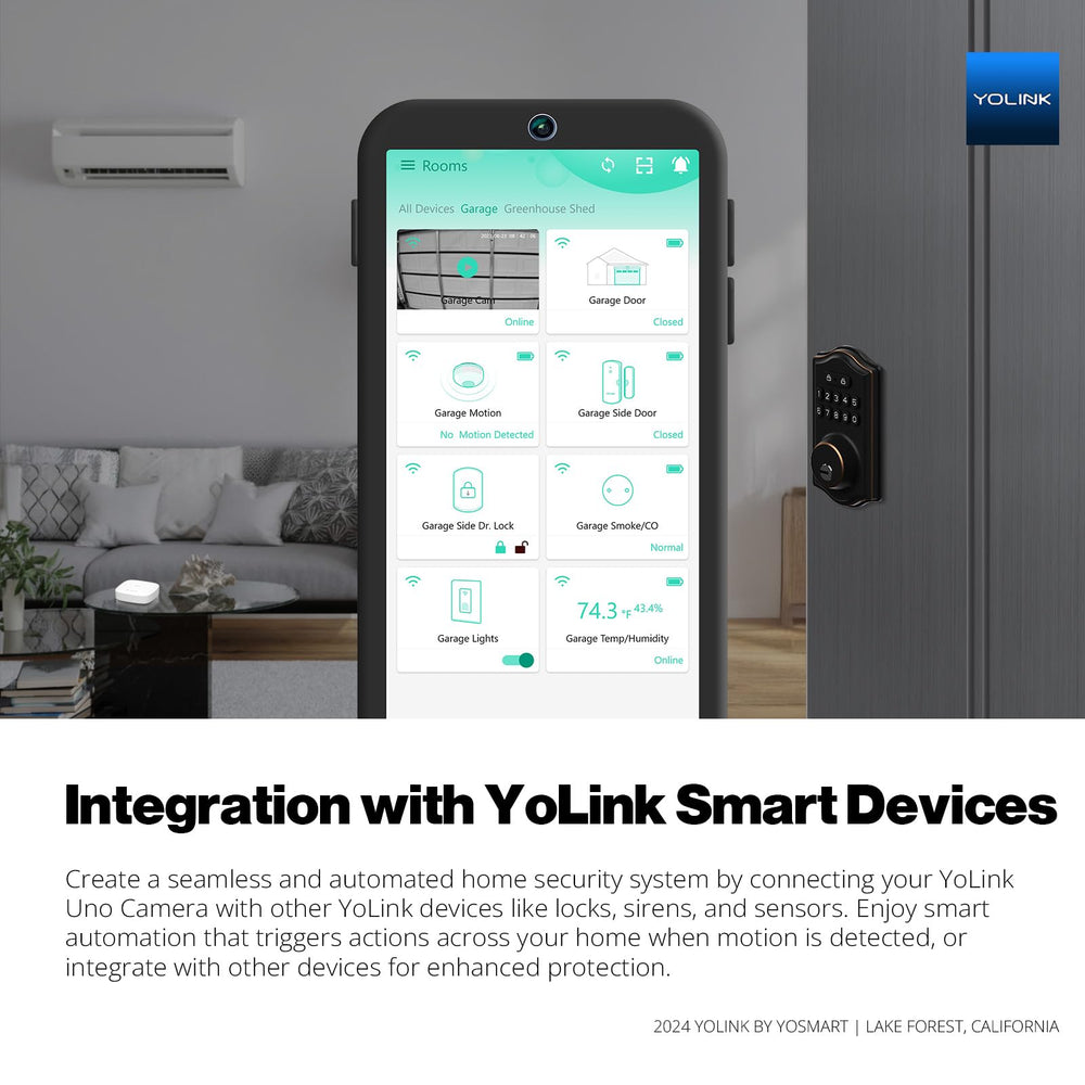 YoLink Uno easy installation wireless setup