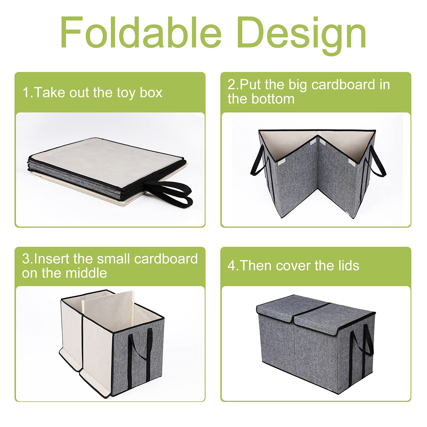 YOLOXO collapsible design for easy stowing when not in use