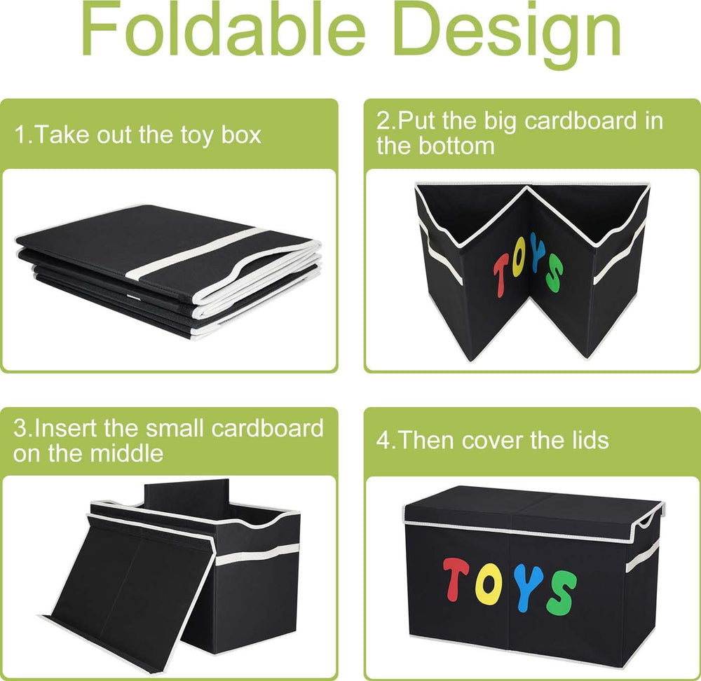 YOLOXO living-room storage bin keeps magazines and toys organized.