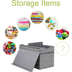 YOLOXO Toy Box Chest reinforced handles enable easy moving around the home.