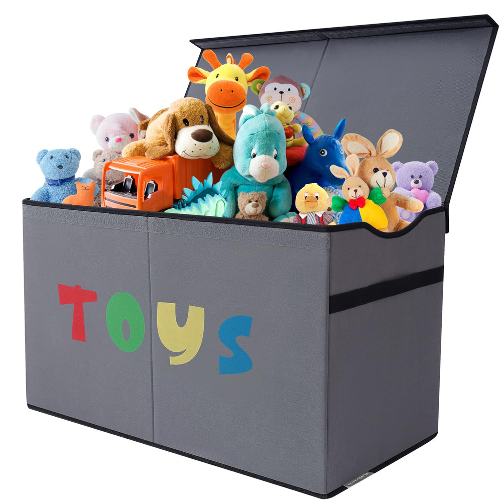 YOLOXO Toy Box Chest sturdy edges built to hold daily load