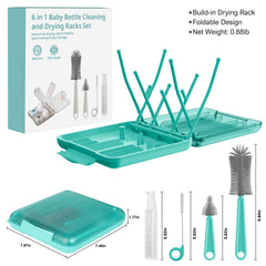 YomauiYee nipple-brush cleans bottle nipples with soft silicone bristles for gentle care