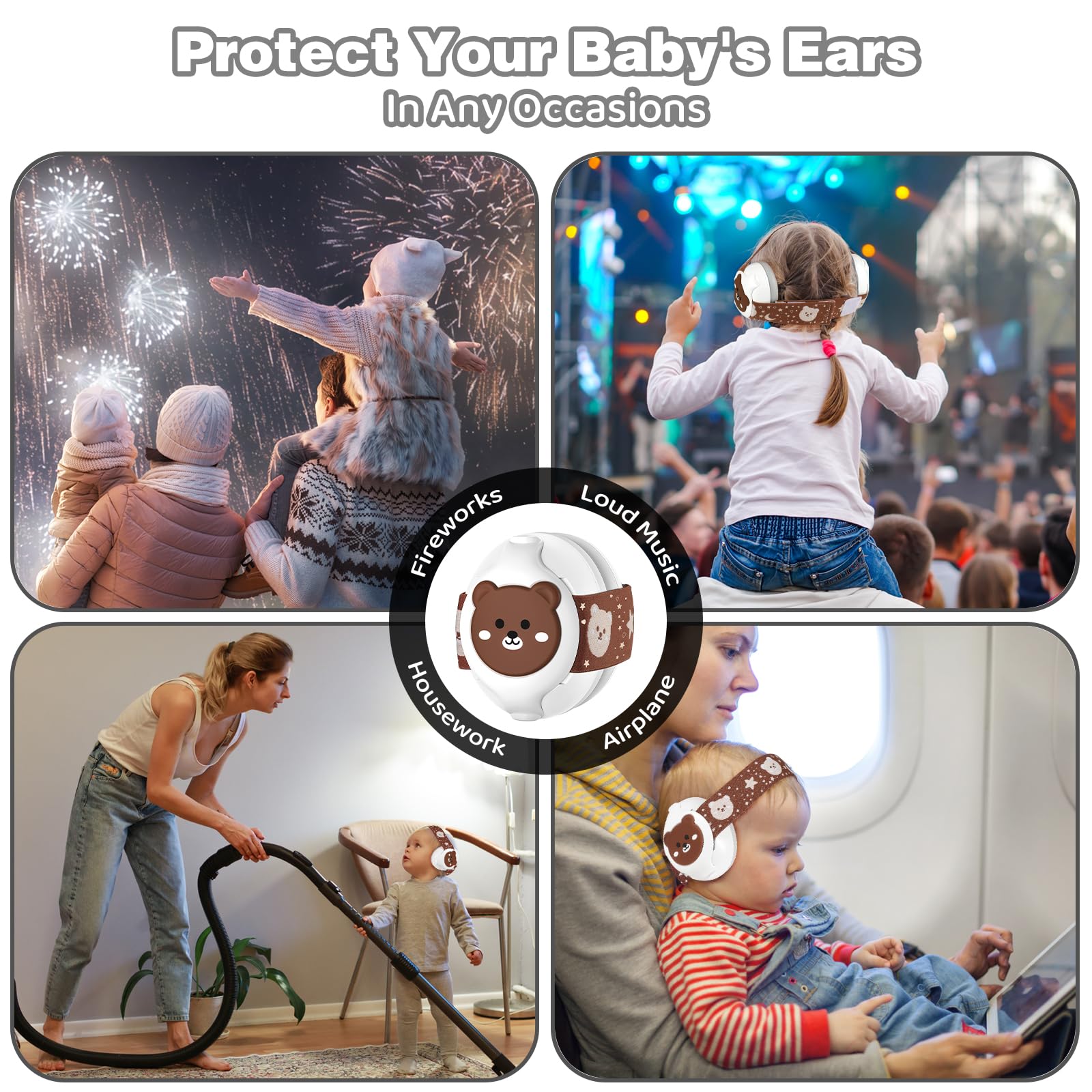 YomauiYee baby ear muffs gift packaging makes a thoughtful newborn gift.