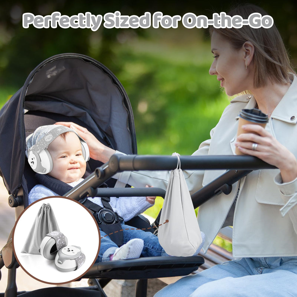 YomauiYee baby earmuffs outdoor use shows reliable noise control at events.