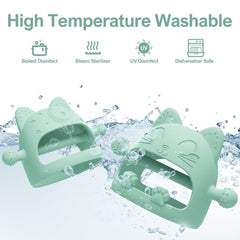 YomauiYee baby teether handle-use for easy, independent grip.