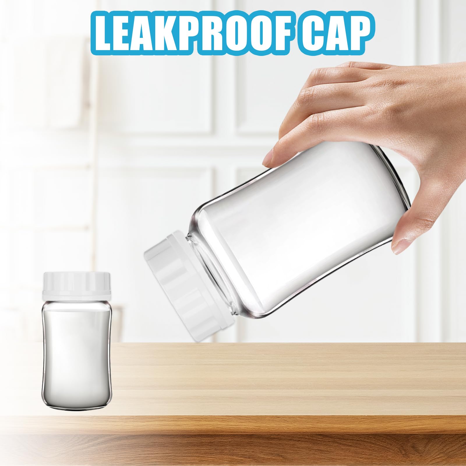 YONHTUTU leak-resistant design cap keeps bottles secure in use
