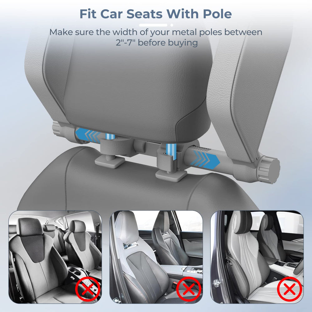 Yoocaa compatibility check shows two-rod headrests in eligible vehicles