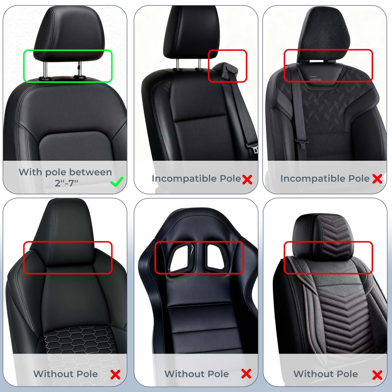 Yoocaa premium leather and memory foam highlight durable, slow rebound comfort with easy cleaning.