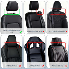 Yoocaa premium leather and memory foam highlight durable, slow rebound comfort with easy cleaning.