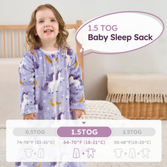 Yoofoss 1.5 tog sleep sack ideal for moderate temperatures