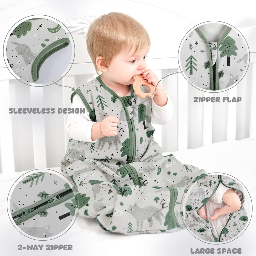Yoofoss 3-pack colors enables versatile outfit options for baby.