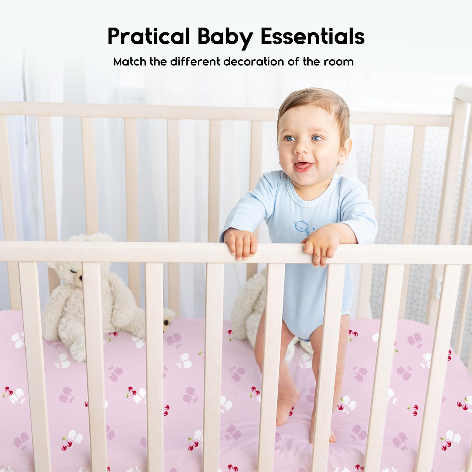 Yoofoss breathable microfiber sheets promote airflow for peaceful sleep.