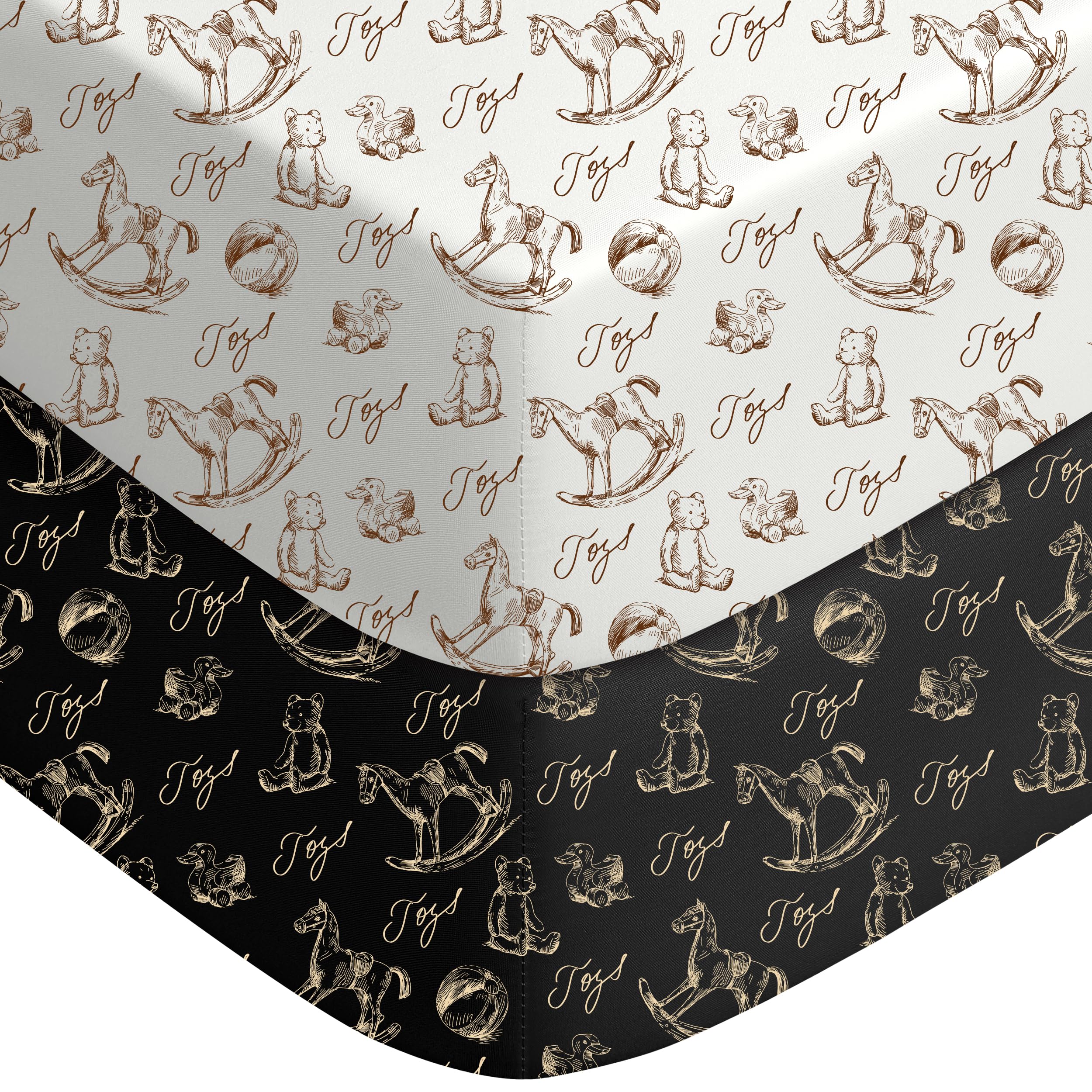 Yoofoss baby crib sheets in soft breathable fabric for gentle sleep