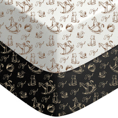 Yoofoss baby crib sheets in soft breathable fabric for gentle sleep