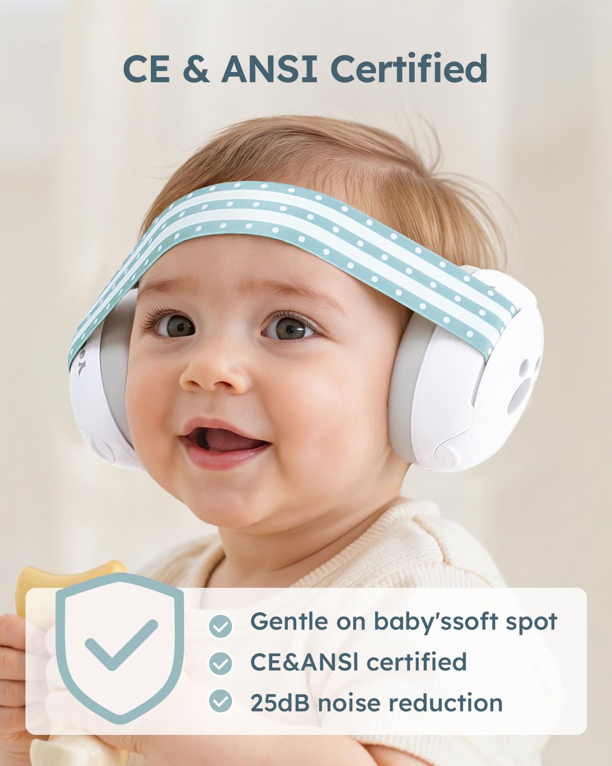 Yoofoss Baby Ear Muffs portable case for travel storage