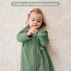 Yoofoss baby sleep sack 100% cotton is gentle on sensitive skin.