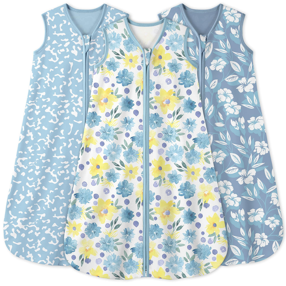 Yoofoss baby sleep sack 3-pack packaging highlights convenience and gift-ready set.